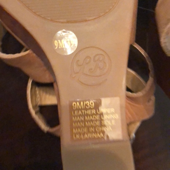 LUCKY wedge sandals - Picture 3 of 3